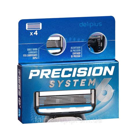 Deliplus Precision System Razor Blade Replacements Blades