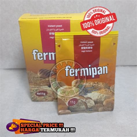 Jual Fermipan Ragi Instant Instant Yeast Fermipan Sachet 11g Exp