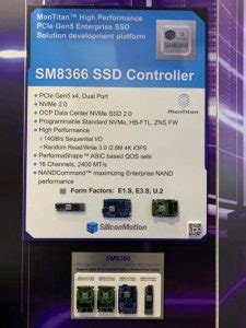 Fms Silicon Motion Exhibits Ssd Controller Solutions For Datacenter