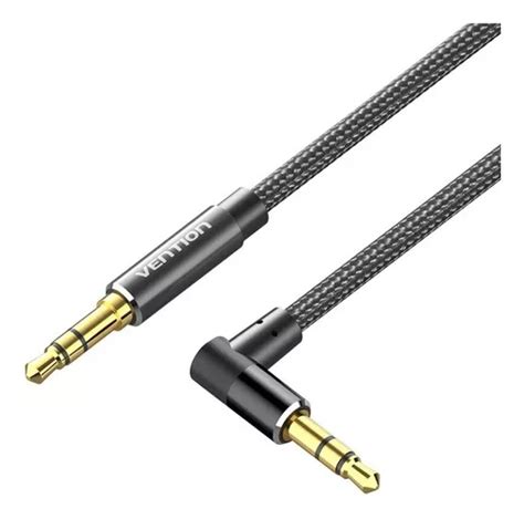 Cable de Audio Vention Codo 90º Auxiliar Jack 3 5 mm MiniPlug Hi Fi