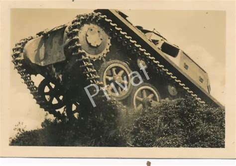 FOTO WK II Wehrmacht Soldaten Panzer Kampfwagen Manöver 1937 Malchin K1