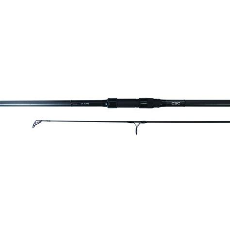 Carp Spirit CSC Carpfishing Rod 3 Sections Black Waveinn