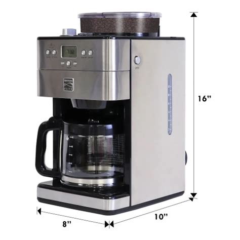 Kenmore Elite Grind And Brew Coffee Maker W Burr Grinder Cup