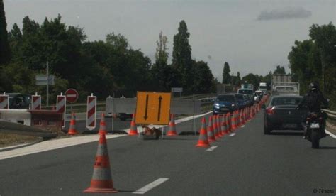 RN 184 La Francilienne en chantier jusqu au 19 août à Mériel et