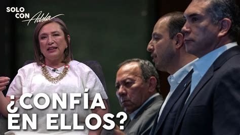 XÓCHITL GÁLVEZ revela la VERDADERA OPINIÓN que TIENE de los DIRIGENTES