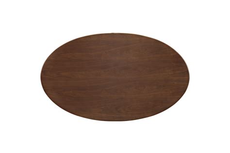 Lippa 60 Oval Walnut Dining Table