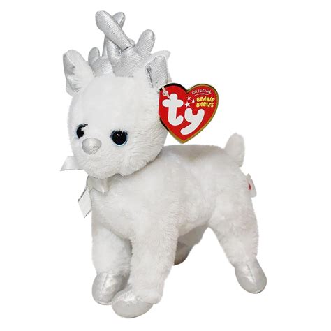 Ty Beanie Baby Snocap The Reindeer Stuffed Animal Mwmts