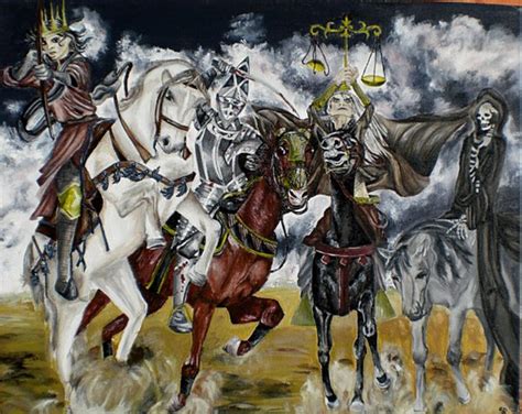 The Four Horsemen Painting at PaintingValley.com | Explore collection of The Four Horsemen Painting