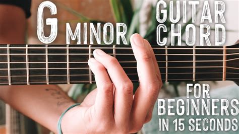 How To Play G Minor Chord On Guitar