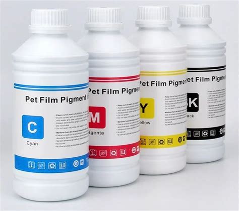 Color Coated Inkbank DTF CMYK Ink For Pet Film Printing 60W Capacity