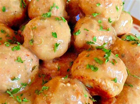 Turkey Swedish Meatballs Recipe