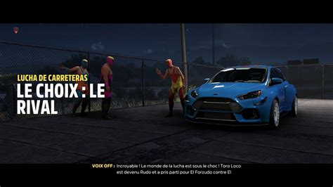 FORZA HORIZON 5 STORY LUCHA DE CARRETERAS HISTOIRE HORIZON LE CHOIX