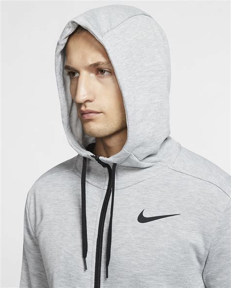 Nike Dri Fit Men S Full Zip Training Hoodie Nike Ie