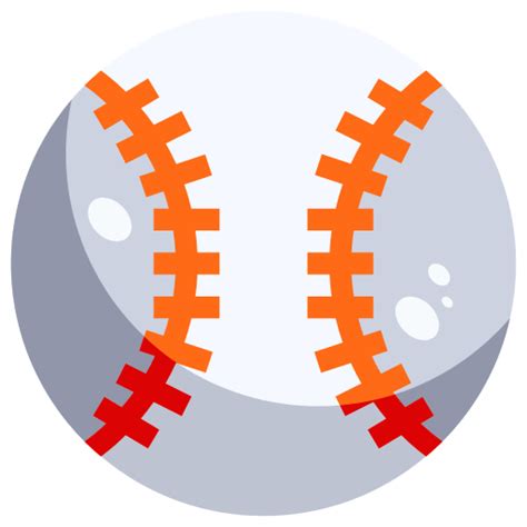 Baseball icon Justicon Flat