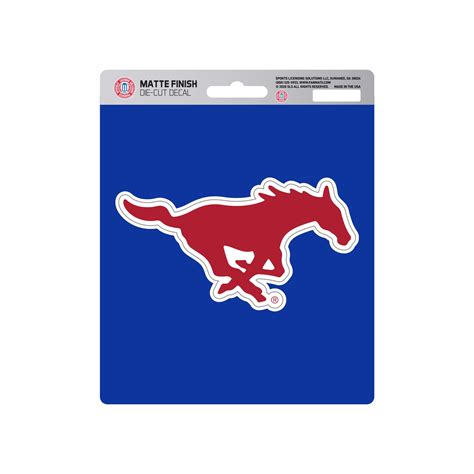 Fanmats SMU Mustangs Matte Decal