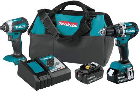 Makita Xt296st 18v Lxt® Lithium Ion Brushless Cordless 2 Pc Combo Kit 5 0ah