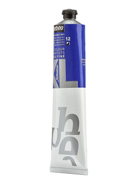 Peinture L Huile Fine Xl Studio Bleu Cobalt Ml N A Kiabi