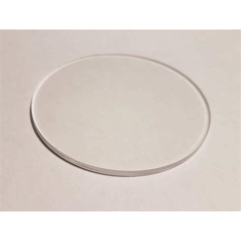 Buy BIGMALL 3MM Transparent Clear Acrylic Sheet Circle Perspex