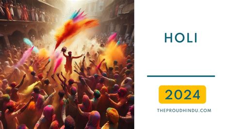 When Is Holi Day Holi 2024 Festival Date Colors Story