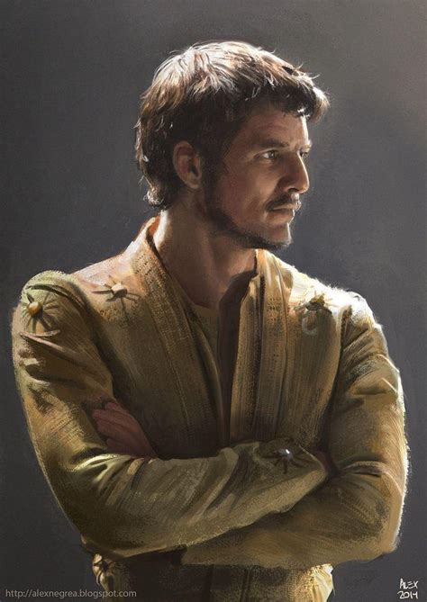 Oberyn Martell Portrait Aka Red Viper By Alexnegrea Hd Phone Wallpaper