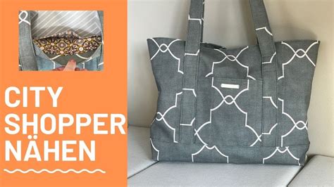 Tasche N Hen Diy Tote Bag Mit Innenfutter Mit Au En