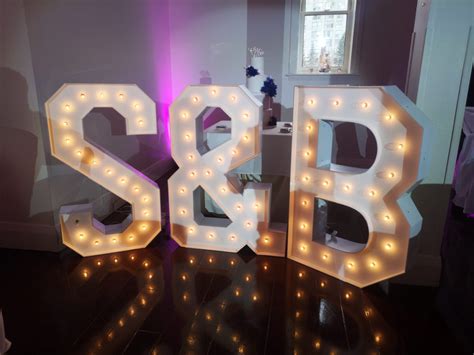 Custom Marquee Letters Rental Marquee Decor Rental Company