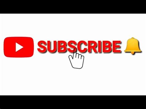 Animated Subscribe Button Free To Use YouTube