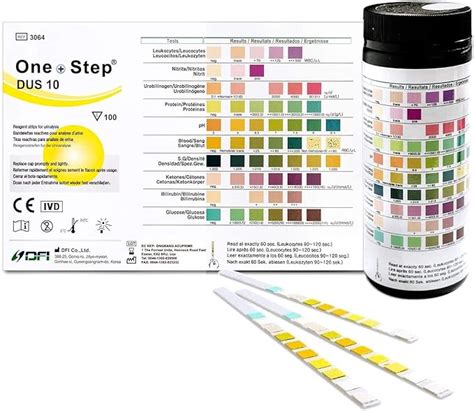 Health Mate 10 Parameter Professionalgp Urinalysis Multisticks Urine