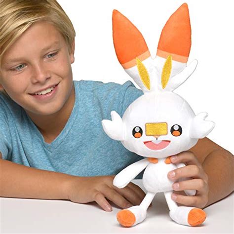 Pokemon Sword Shield Official 8 Plush Scorbunny Pokémon Sword