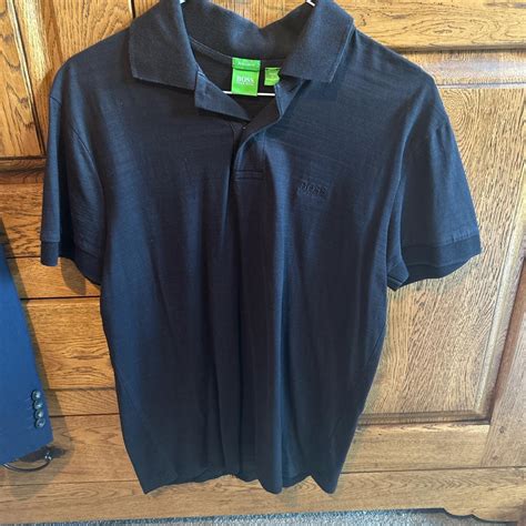 Hugo boss polo shirt regular fit, size small men’s,... - Depop