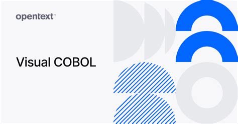 Visual COBOL Next Gen COBOL Development Modernization OpenText