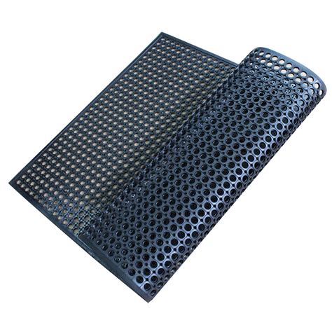 Swimming Pool Drainage Rubber Mat Rubber Floor Mats Anti Slip Rubber