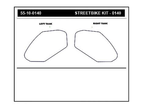 Kit De Pegatinas De Dep Sito Stompgrip Volcano Kawasaki Z