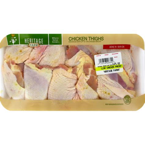 Kroger Heritage Farm Chicken Thighs Same Day Delivery Or Pickup Instacart