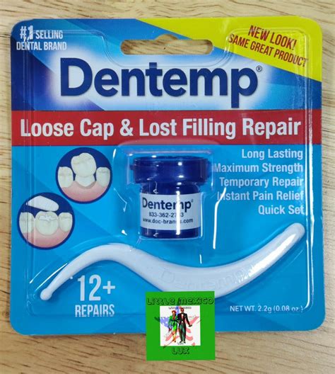 DENTEMP Loose Cap Lost Filling Repair Long Lasting Max Strength