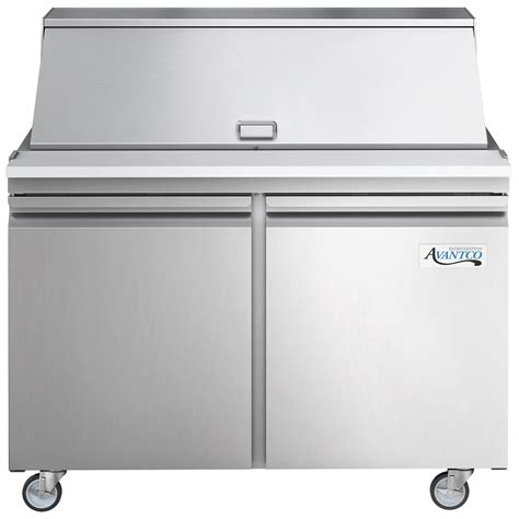 48 Refrigerated Sandwich Prep Table 2 Doors Avantco