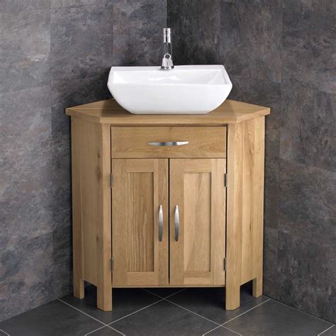 Corner Freestanding Cabinet Bathroom Vanity Unit 78cm Wide Ceramic Sink Basin | eBay