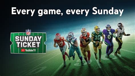 The Exclusive Home Of NFL Sunday Ticket YouTube YouTube TV