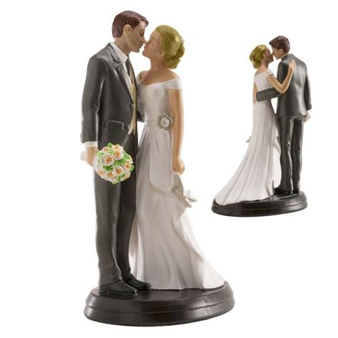 Superbe figurine de mariées couple détente à poser sur votre pièce