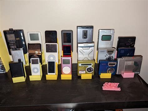 Here is my modest collection of Portable audio players. Lots of ...