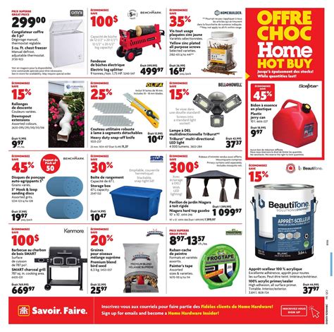 Home Hardware Building Centre Qc Flyer March To