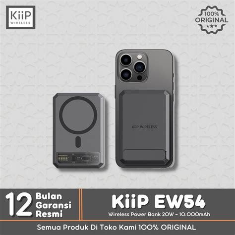 Jual Kiip Wireless Ew Power Bank Magnetic Magsafe W Fast Charging