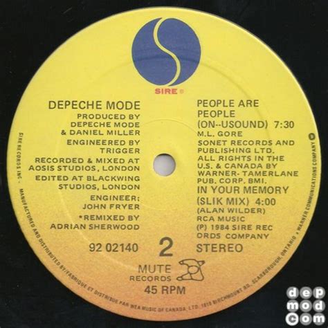 People Are People — Depeche Mode Discography