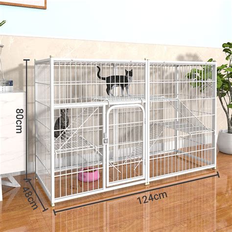 Sangkar Kucing Besar Murah Tingkat Level Cat Cage Big Size Large