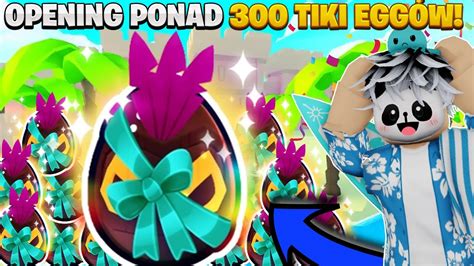 Otworzy Em Ponad Tiki Egg W Za Trylion Gem W Huge W Pet