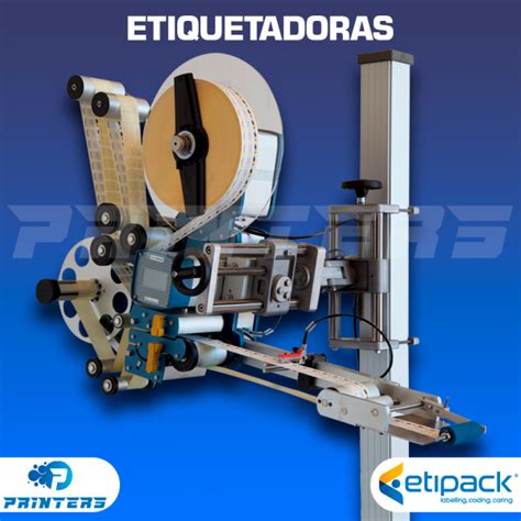 ETIQUETADORA AUTOMÁTICA ETIPACK ENERGY200 IMPRESORAS DE CARNETS