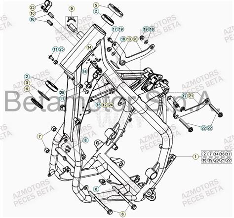 Chassis Pi Ces Beta Neuves Pieces Beta Rr T Racing Pi Ces