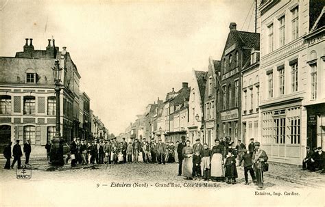 Estaires Carte Postale Ancienne Et Vue D Hier Et Aujourd Hui Geneanet