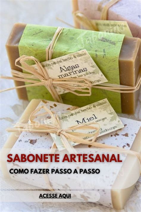 Sabonete Artesanal Passo A Passo Create Yourself Gift Wrapping Algae