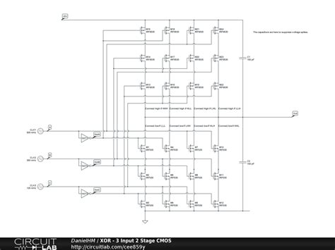 3 Input Xor Gate Cmos Circuit Wiring Flow Schema